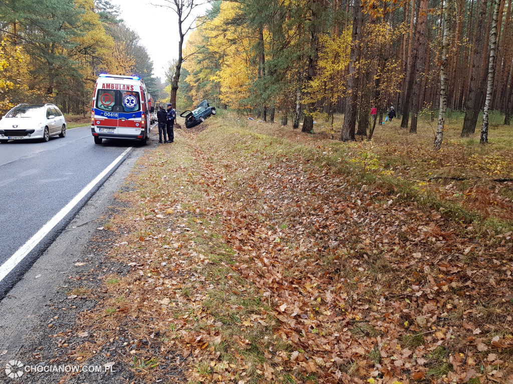 Wypadek na trasie Chocianów-Przemków