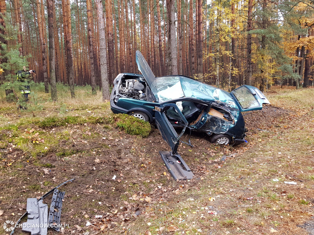 Wypadek na trasie Chocianów-Przemków