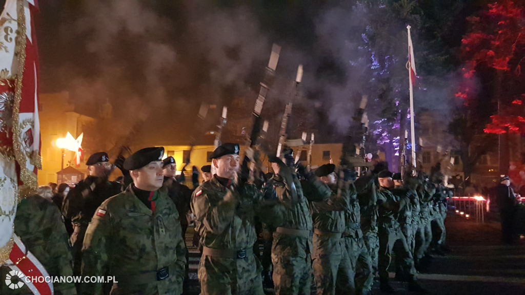 Odsłonięcie popiersia Piłsudskiego