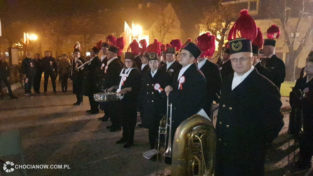 Odsłonięcie popiersia Piłsudskiego