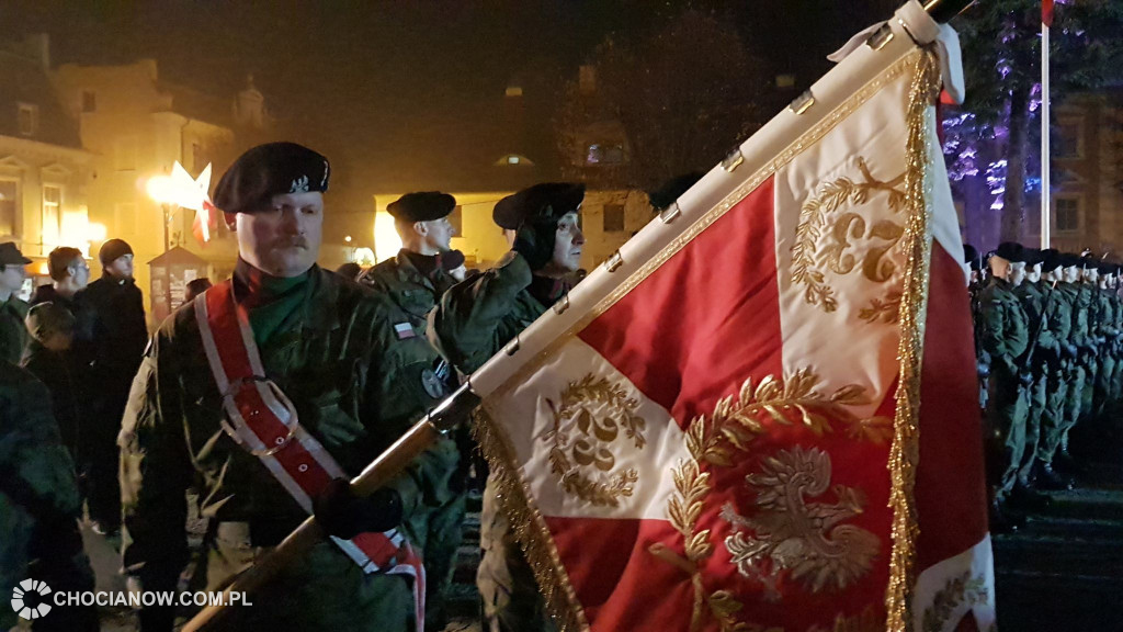 Odsłonięcie popiersia Piłsudskiego