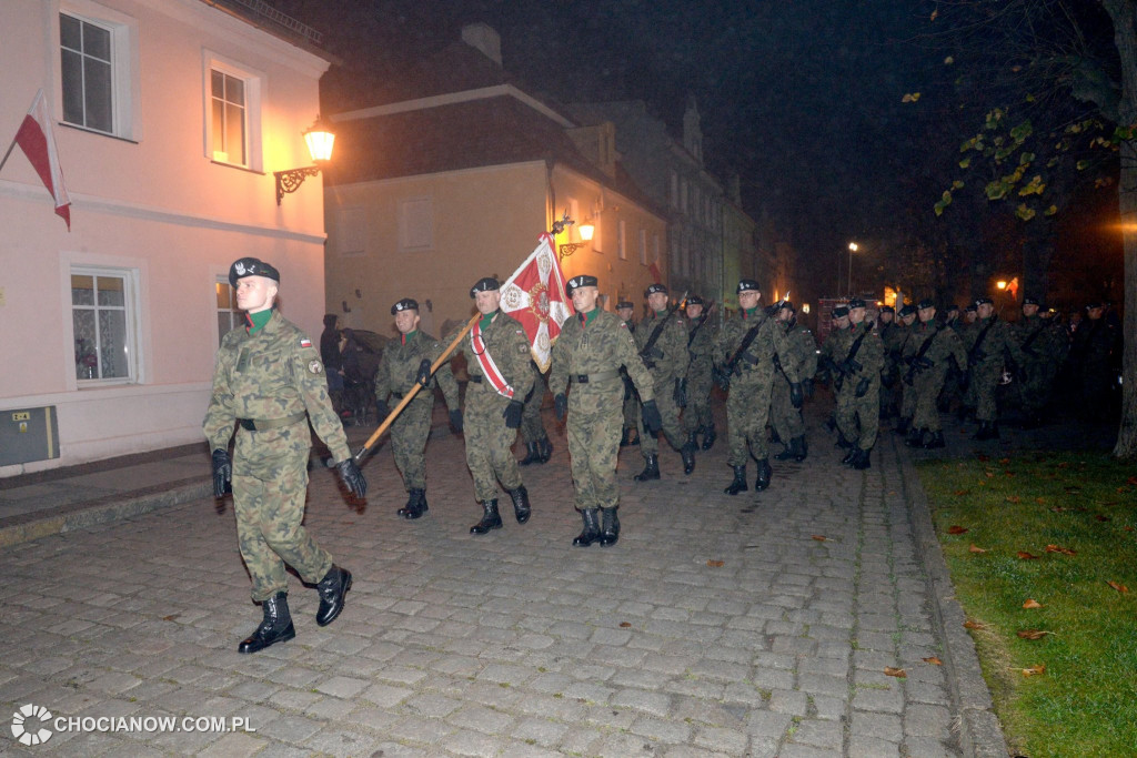 Odsłonięcie popiersia Piłsudskiego