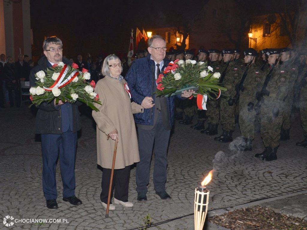 Odsłonięcie popiersia Piłsudskiego