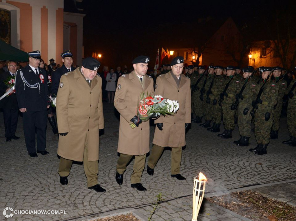 Odsłonięcie popiersia Piłsudskiego