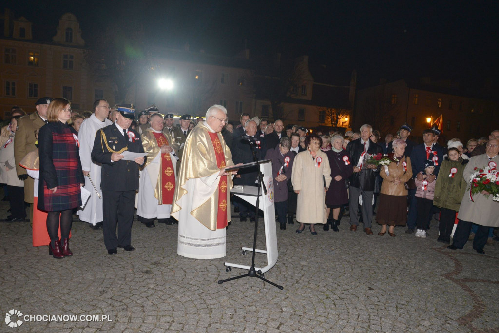 Odsłonięcie popiersia Piłsudskiego