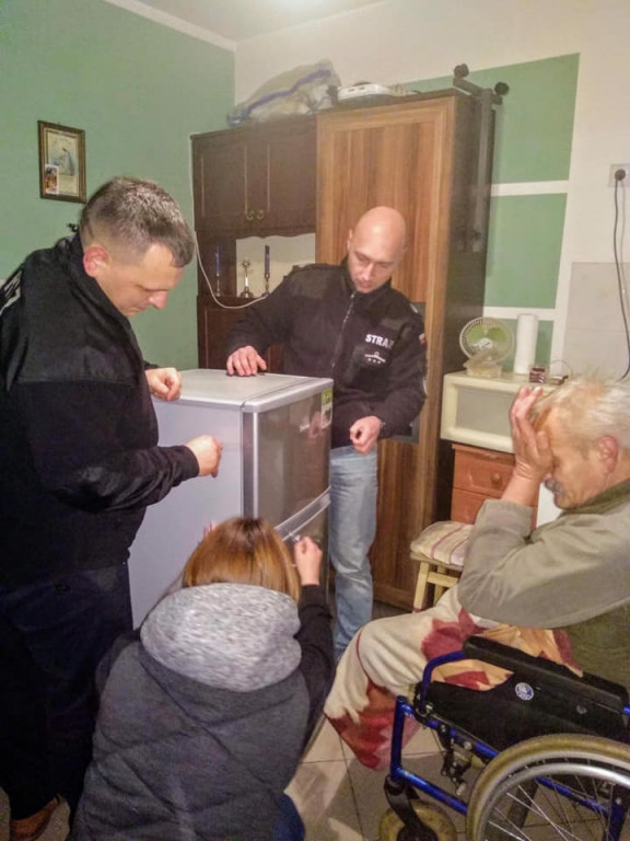 Szlachetny gest strażaków z Przemkowa