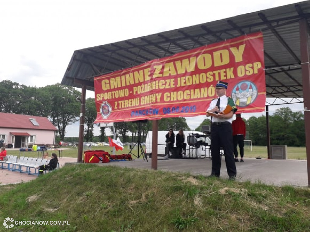 Zawody sportowo-pożarnicze w Parchowie