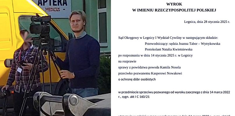 Sądowa klęska Nowaka! Musi przeprosić i płacić. Nie pomogły uniki „na mamę"