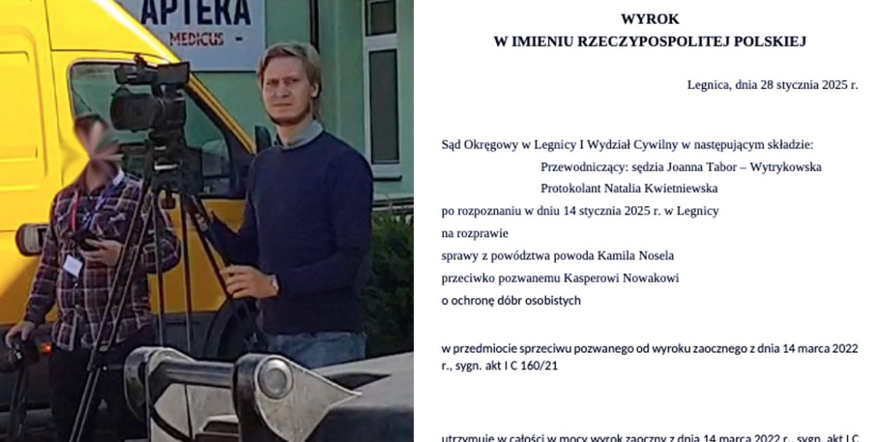 Sądowa klęska Nowaka! Musi przeprosić i płacić. Nie pomogły uniki „na mamę"